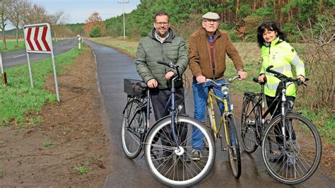 Trebbin Radwege Nach Blankensee Und Kliestow Saniert