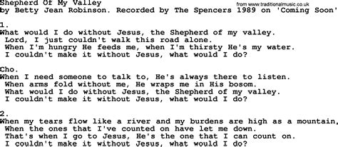 Shepherd Of My Valley Apostolic And Pentecostal Hymns And Songs Lyrics And Pdf