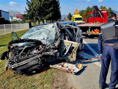 Isère Un mort dans une collision frontale sur la RD 1085 à Moirans