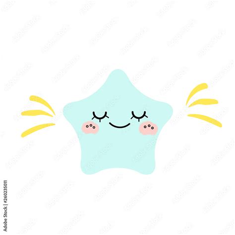 Cute star. vector illustration for kids and children Stock Vector ...