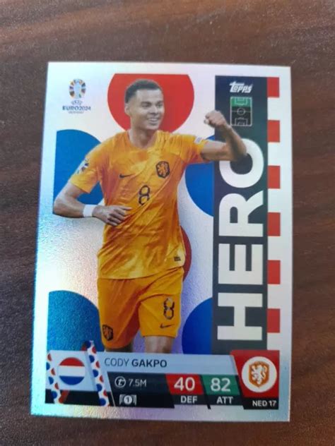 Topps Euro Sammelkarte Cody Gakpo Eur Picclick De