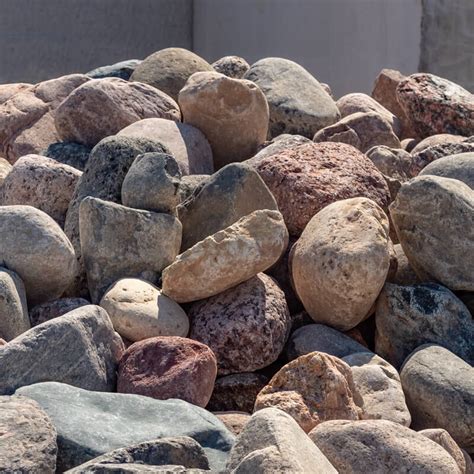 Multicolored 4 8 Granite Boulders Fox Landscape Supply