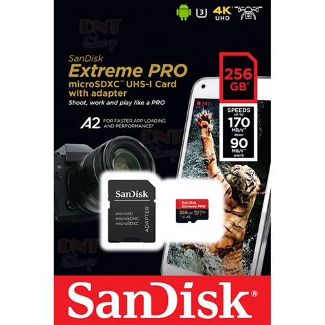SANDISK EXTREME PRO 256GB Giá Tốt Nhất KM 35%