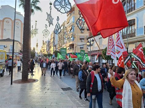 La Manifestaci N En Defensa De La Sanidad P Blica En Puente Genil En