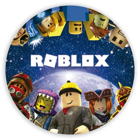 Painel Redondo Roblox Sublimado D Sublitex Pain Is Sublimados