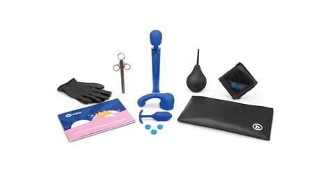 B Vibe Le Wand Anal And Massage Tool Set Blue Notino Co Uk