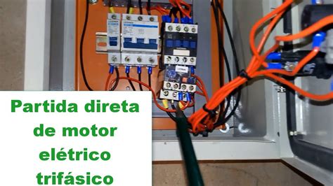 Partida Direta Motor Trifásico Revoeduca