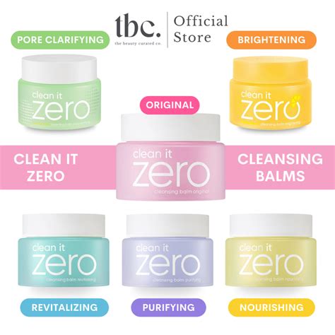 Banila Co Clean It Zero Cleansing Balm Makeup Removerface Cleanser Shopee Singapore