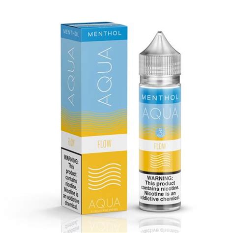 Aqua Menthol Flow Ml Vape Juice Best Price Vaposearch