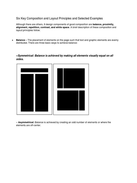 visual design composition  layout principles  composition