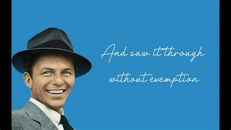 sinatra lyrics youtube