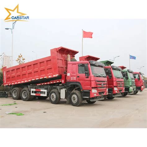 Sinotruk Howo Used Tires Howo Dump Truck For Ton Tanzania Dump