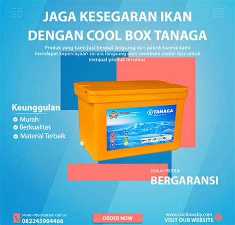 Jaga Kesegaran Ikan Dengan Cool Box Tanaga Cool Box Surabaya