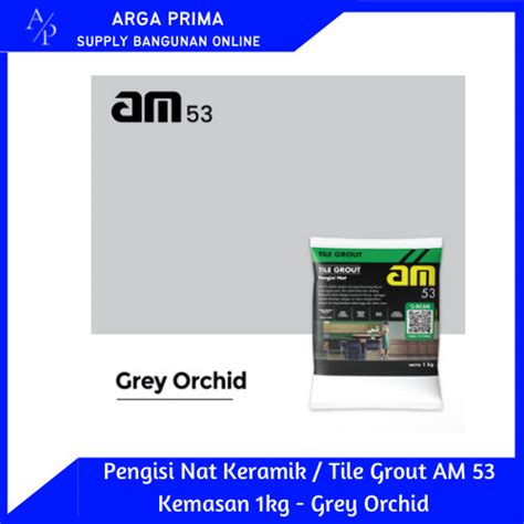 Jual Pengisi Nat Keramik Tile Grout AM 53 Kemasan 1kg White Jasmine