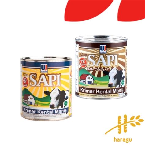 Jual Susu Kental Manis Cap Sapi Ultra Jaya 375gr Shopee Indonesia