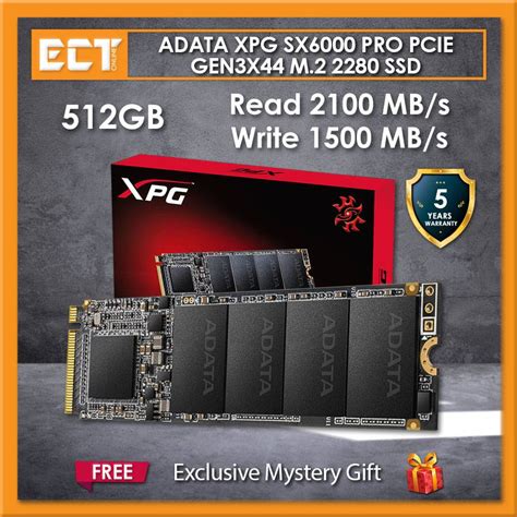 Adata Xpg Sx Pro Gb Gb Tb Pcie Gen X M Solid State