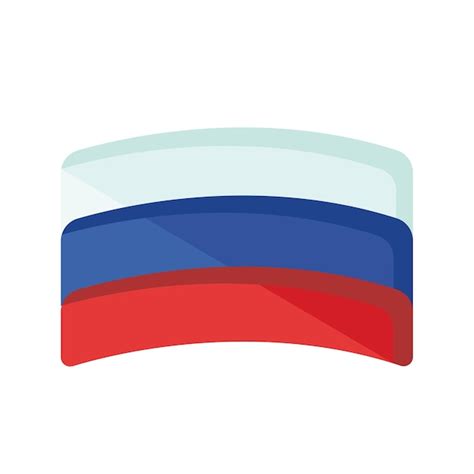 Premium Vector Russian Flag Icon Design Vector Template