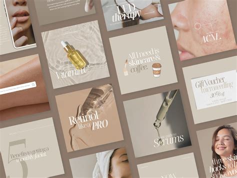 110 Esthetician Instagram Templates Skincare Instagram Posts Etsy