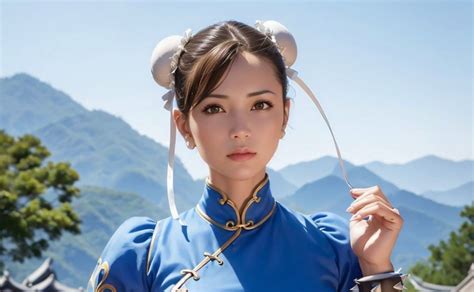 Ia Muestra A Chun Li De Street Fighter Tipo Live Action