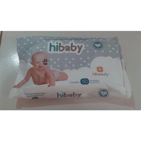 Pacotes Toalha Umedecida Hibaby Folhas Shopee Brasil