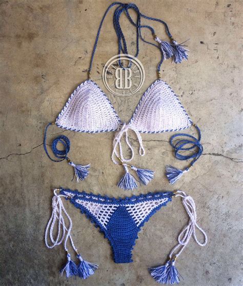 Oceana Azul Custom Crochet Bikini By Beijobaby On Etsy Crochet Bikini