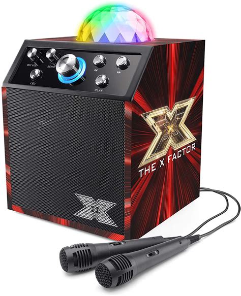 The X Factor Kids Karaoke Machine And Disco Cube Speaker