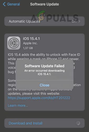 Fix An Error Occurred Installing Ios 15 On Iphone