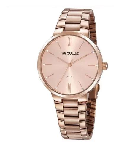 Reloj Impermeable Seculus Rose 77056lpsvrs1 Para Mujer MercadoLibre