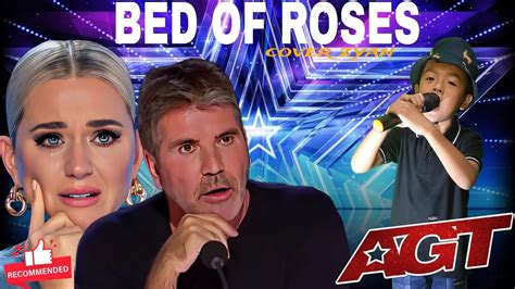 6 Year Old Boy Surprises Singing Bed Of Rose In America S Got Talent