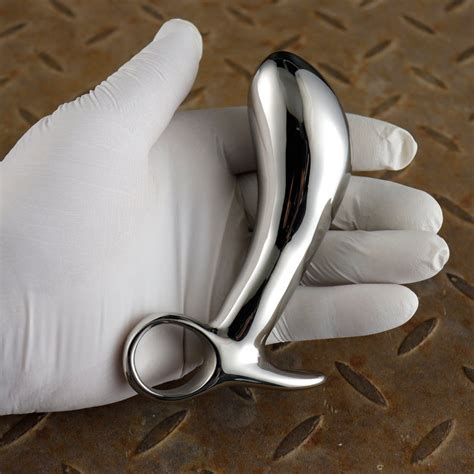 Stainless Steel G Spot Prostate Massager Metal Anal Plug Etsy