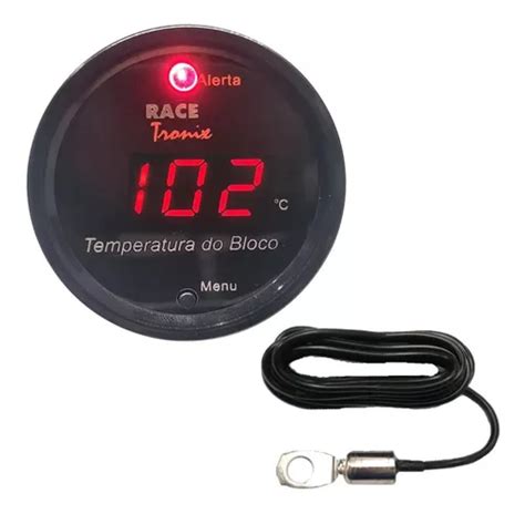 Medidor Temperatura Bloco Do Motor Digital Vm C Sensor M Frete Gr Tis