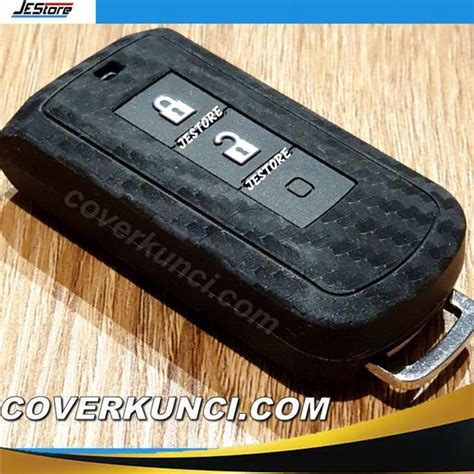 Jual MITSUBISHI OUTLANDER PAJERO COVER KUNCI REMOTE CARBON XPANDER