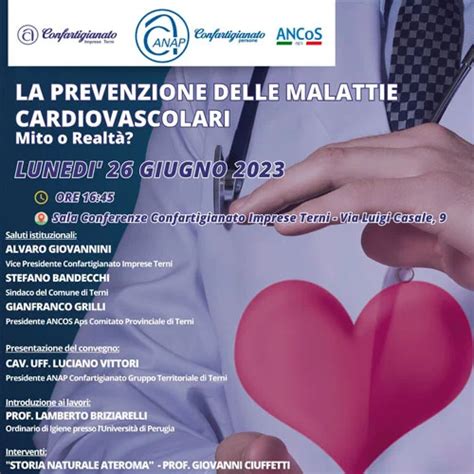 La Prevenzione Delle Malattie Cardiovascolari Mito O Realtà Incontro Con Esperti Del Settore