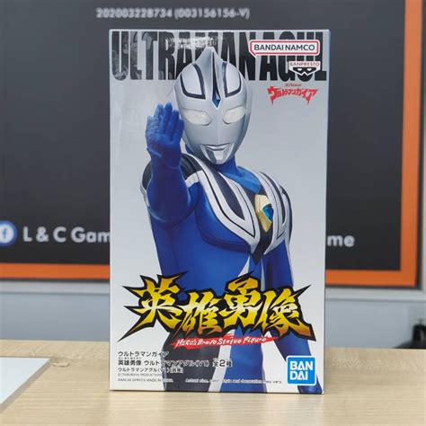 Ready Stock Banpresto Ultraman Gaia Hero S Brave Statue Figure