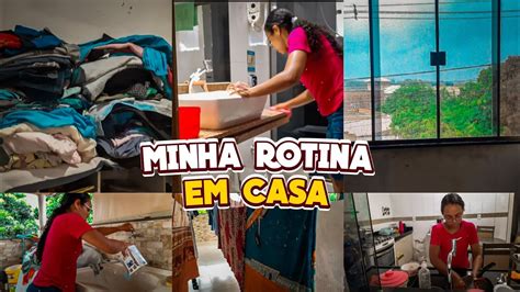 Rotinade Dona De Casamuita Roupa Pra Organizar Lavei Roupas Na M O