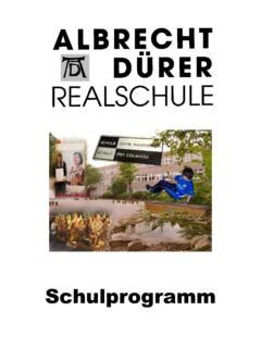 Schulprogramm Der Albrecht D Rer Realschule Schulprogramm Der