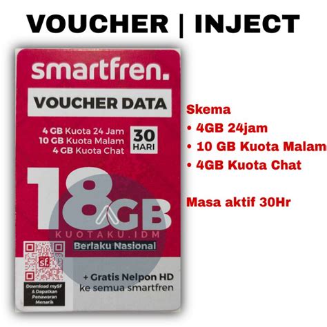 Jual TERMURAH VOUCHER Smartfren Unlimited Kuota Smartfren 6GB 12GB 30GB