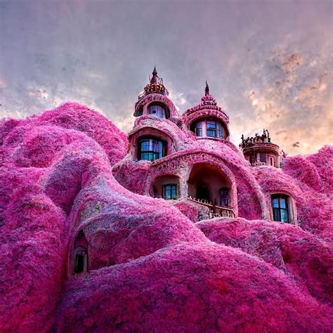 gaudi inspired ai architecture on Behance