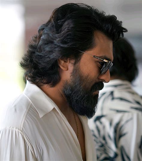 Ram Charan’s Rugged Look – Long Hair & Beard Goals! in 2025 | Actor ...