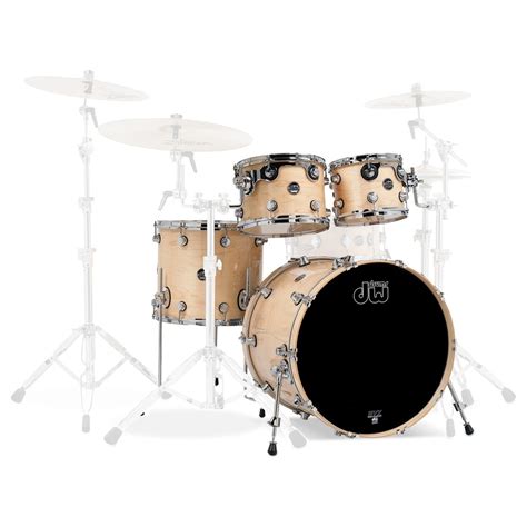 DISC DW Drums Performance Series 22 4 Piece Shell Pack Natural