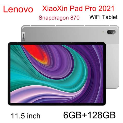 Original Lenovo Xiaoxin Pad Pro 2021 Wifi Tablet Tb J716f 11 5 Inch 6gb