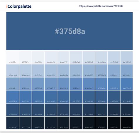 Pantone Tpx Federal Blue Color Hex Color Code D A