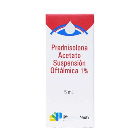 Prednisolona Acetato Prednisolona 1 Solución Oftálmica 5 mL Cruz Verde