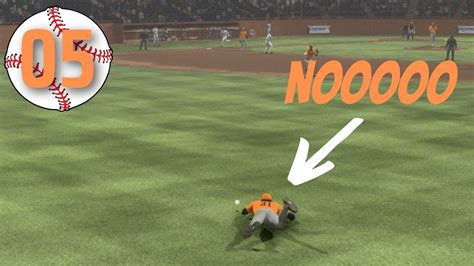 Mlb The Show 23 Ep 05 Diving Play Fail Youtube