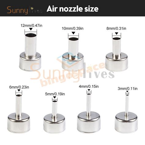 8 Hole Hot Air Gun Handle Fit For 858 8858 858D 878A 878 BGA Rework Welding Gun EBay