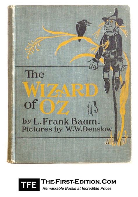 The Wizard Of Oz By Frank L Baum Illustrated By Ww Denslow 1903