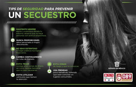 Medidas Para Prevenir El Secuestro Secretaría De Seguridad