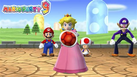 Mario Party 9 Step It Up Peach Vs Mario Vs Waluigi Vs Toad 44 YouTube