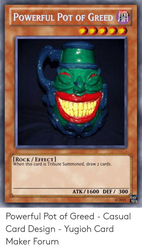 Yugioh Pot Of Greed Meme Quotes Marco