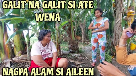 AILEEN PINAGALITAN NI ATE ROWENA KASI ANG LANDI DAW YouTube